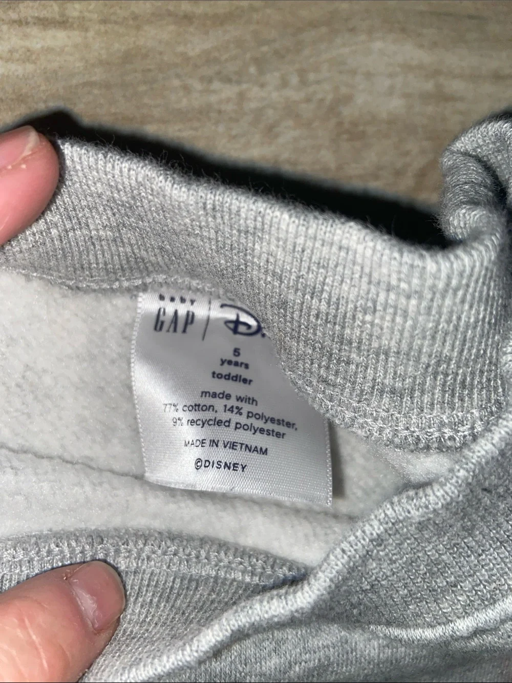 GAP Girls' 5T Disney Minnie Mouse Bundle Hooded Sweatshirt Sweatpants Leggings